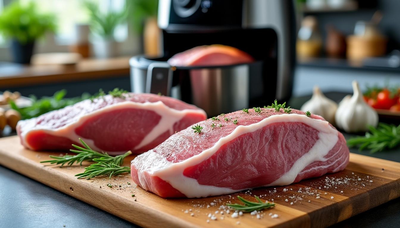découvrez comment préparer un magret de canard parfait facilement et rapidement grâce à une air fryer. astuces, cuisson idéale et recette détaillée pour un résultat savoureux.