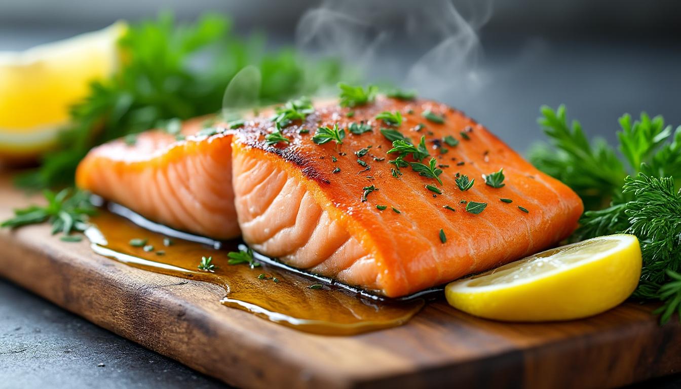 découvrez nos astuces simples et efficaces pour préparer un saumon au four moelleux et savoureux, parfait pour un repas gourmand et sain.