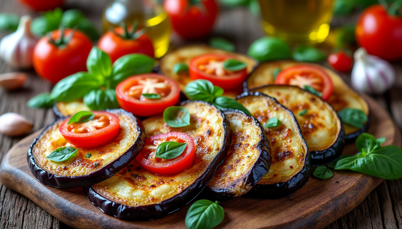 découvrez une recette facile d'aubergines pour un dîner savoureux et rapide à préparer. parfaite pour régaler toute la famille avec des saveurs méditerranéennes authentiques.
