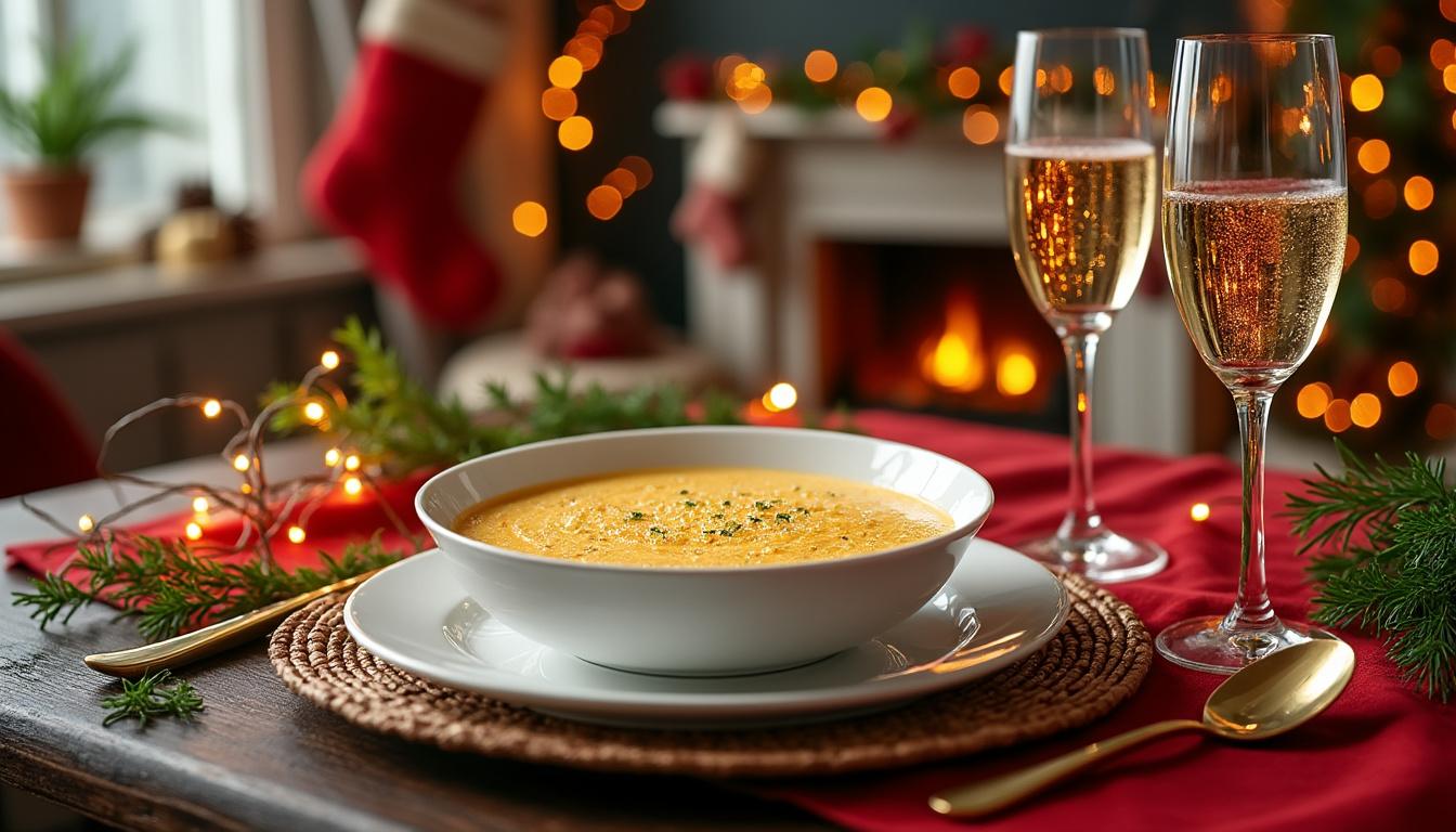 découvrez une recette facile et rapide de soupe de champagne, parfaite pour sublimer vos repas festifs avec élégance et gourmandise.