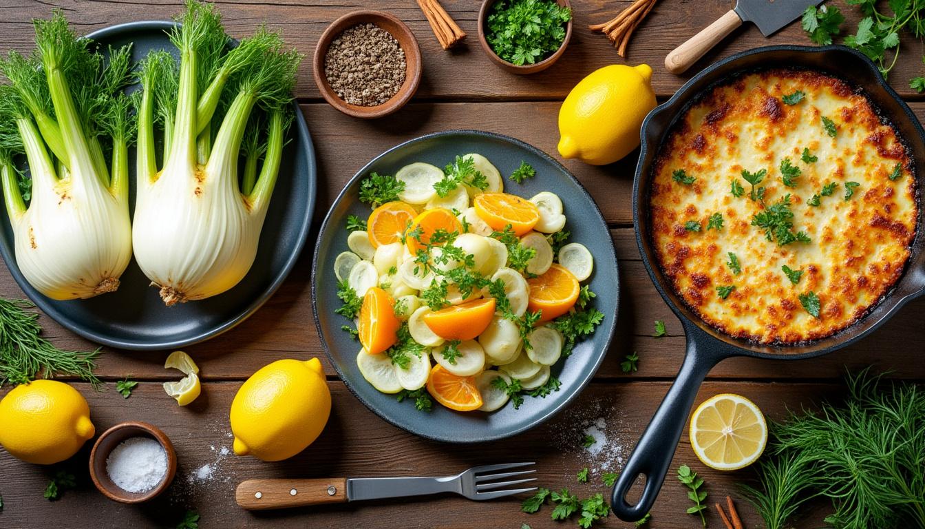 découvrez une recette facile et savoureuse pour cuisiner le fenouil et varier les plaisirs en cuisine. idéale pour apporter fraîcheur et originalité à vos repas quotidiens.