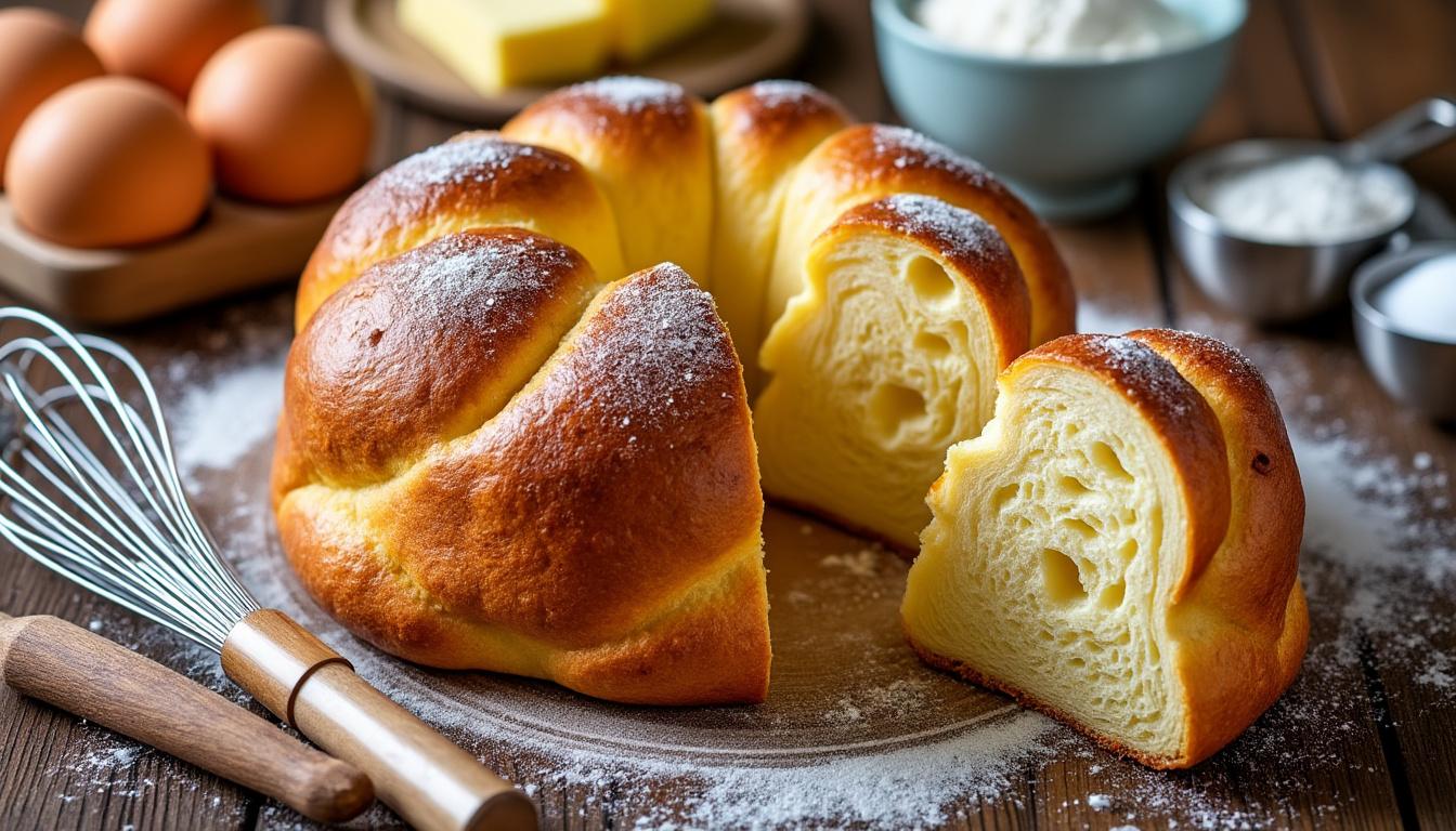 découvrez tout sur le pain brioché : recettes délicieuses et astuces incontournables pour réussir une brioche moelleuse et savoureuse à chaque fois.