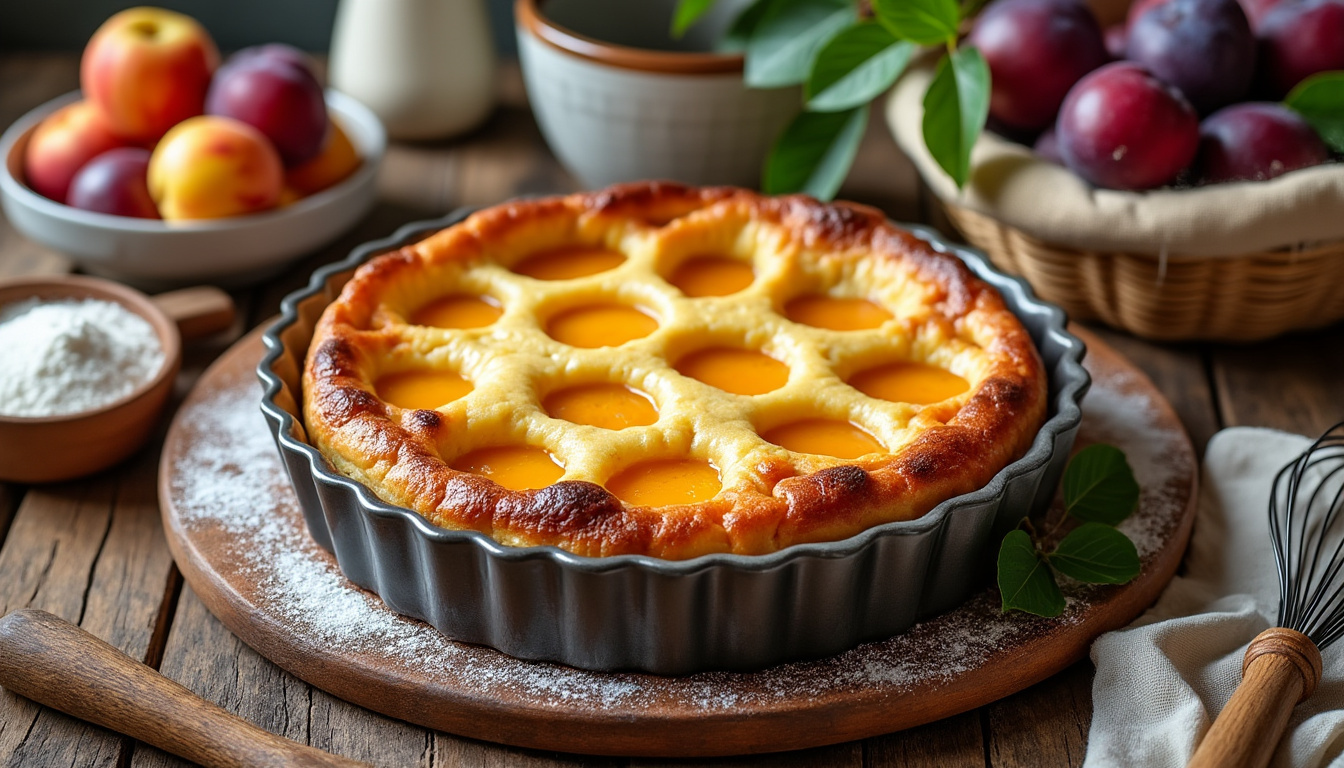 découvrez la recette traditionnelle du clafoutis mirabelle de grand-mère, un dessert gourmand et facile à réaliser pour toutes les occasions.