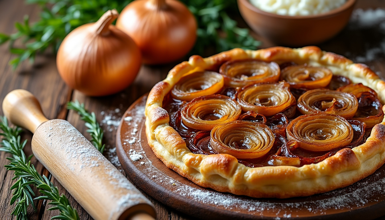 découvrez nos astuces simples et efficaces pour réussir une tarte aux oignons maison délicieuse, croustillante et pleine de saveurs authentiques.