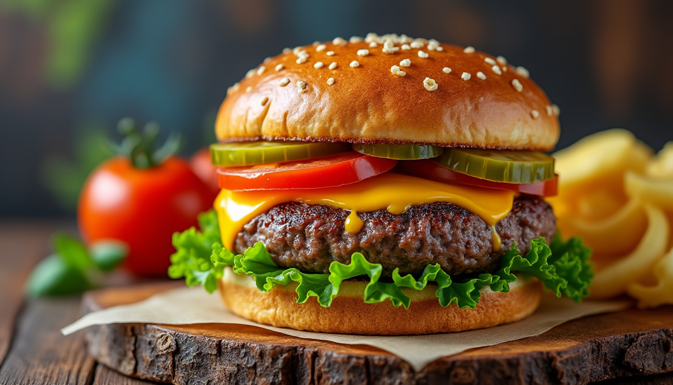 découvrez une recette de burger maison simple et savoureuse, idéale pour un repas rapide et gourmand à partager en famille ou entre amis.