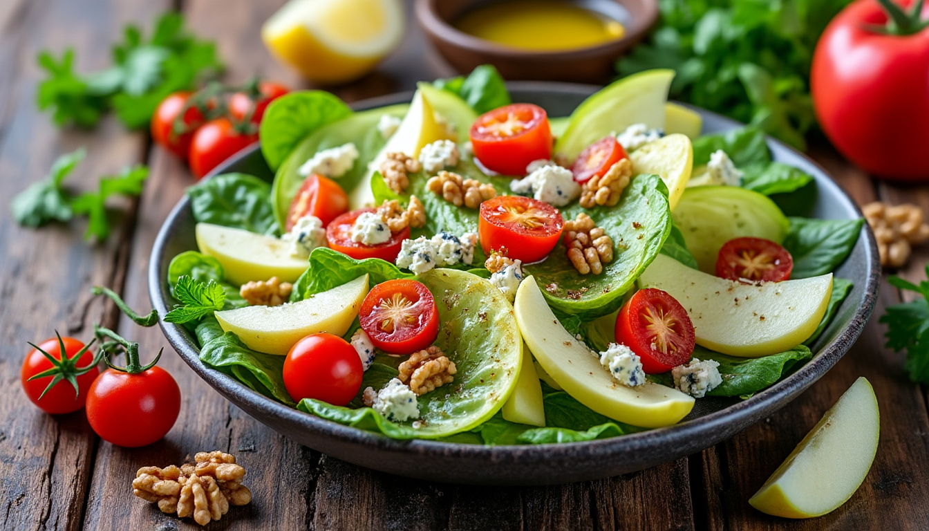 découvrez nos recettes simples et gourmandes de salade d'endives pour des repas frais et savoureux, parfaits pour toutes les occasions.