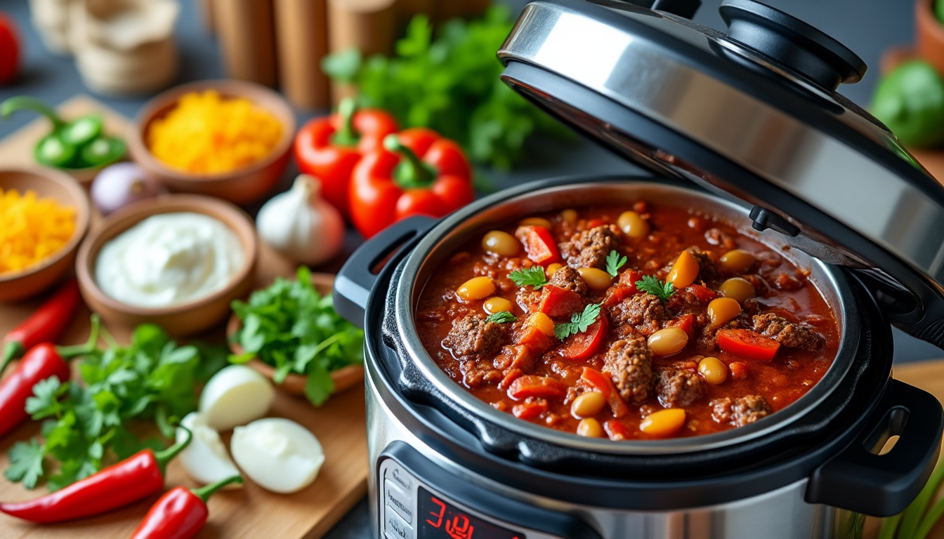 découvrez comment préparer un chili con carne savoureux et rapide avec votre cookeo. suivez notre recette simple pour un plat délicieux en un rien de temps.