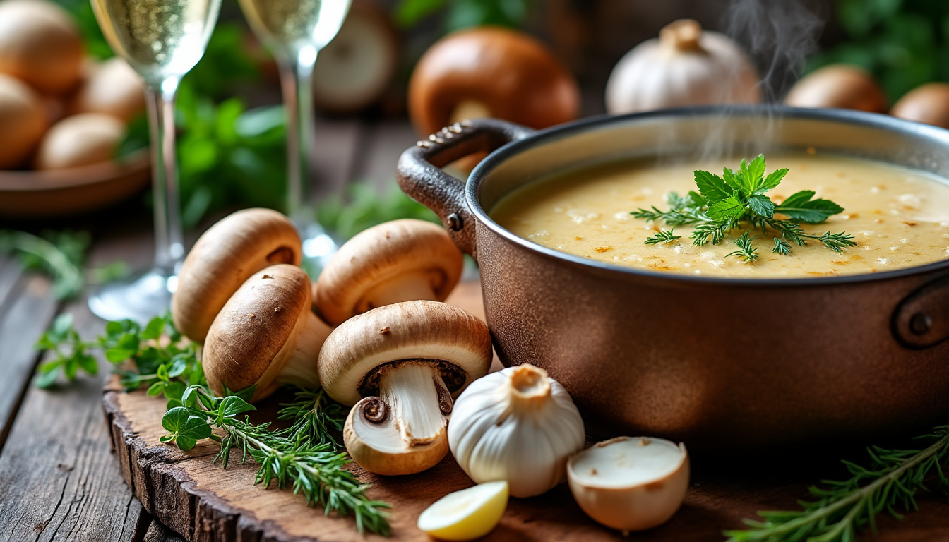 découvrez comment préparer une soupe champenoise savoureuse grâce à notre recette facile et gourmande. parfaite pour réchauffer vos soirées avec des ingrédients frais et authentiques.