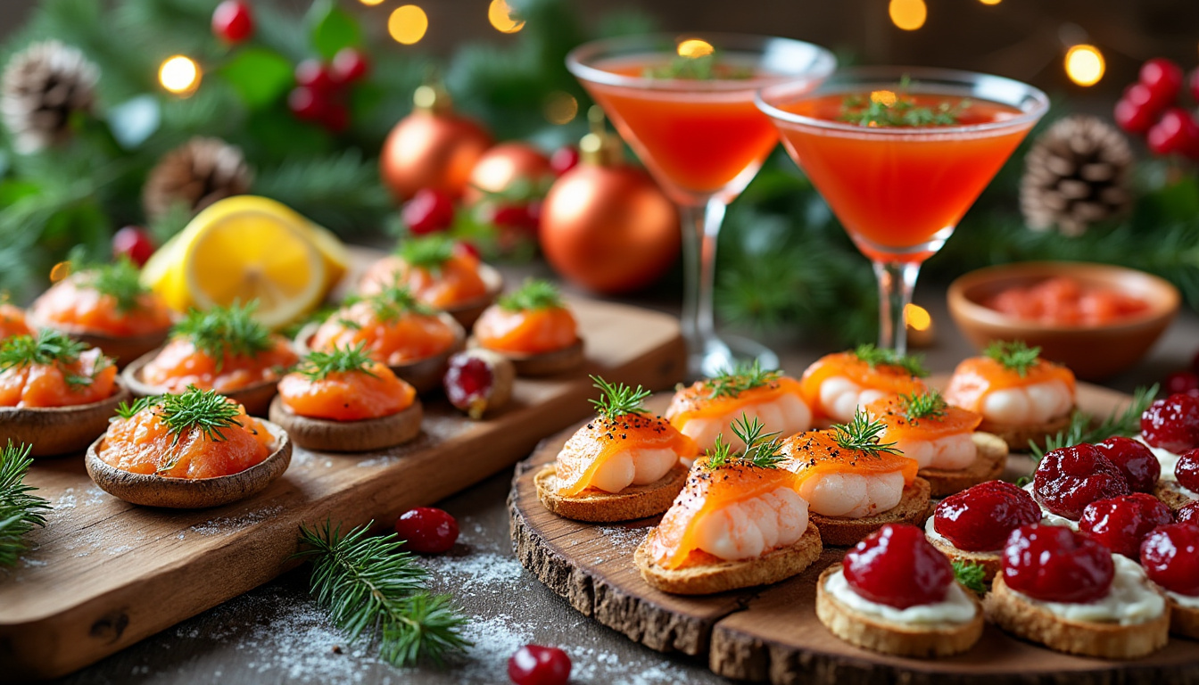 découvrez nos idées gourmandes d'entrées de noël pour bien commencer votre repas festif et régaler vos invités dès la première bouchée.