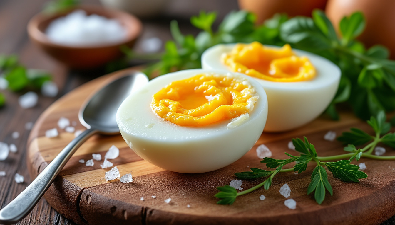 découvrez le temps de cuisson idéal pour réussir un œuf mollet parfait, avec des conseils simples pour obtenir un jaune coulant et un blanc ferme à chaque fois.