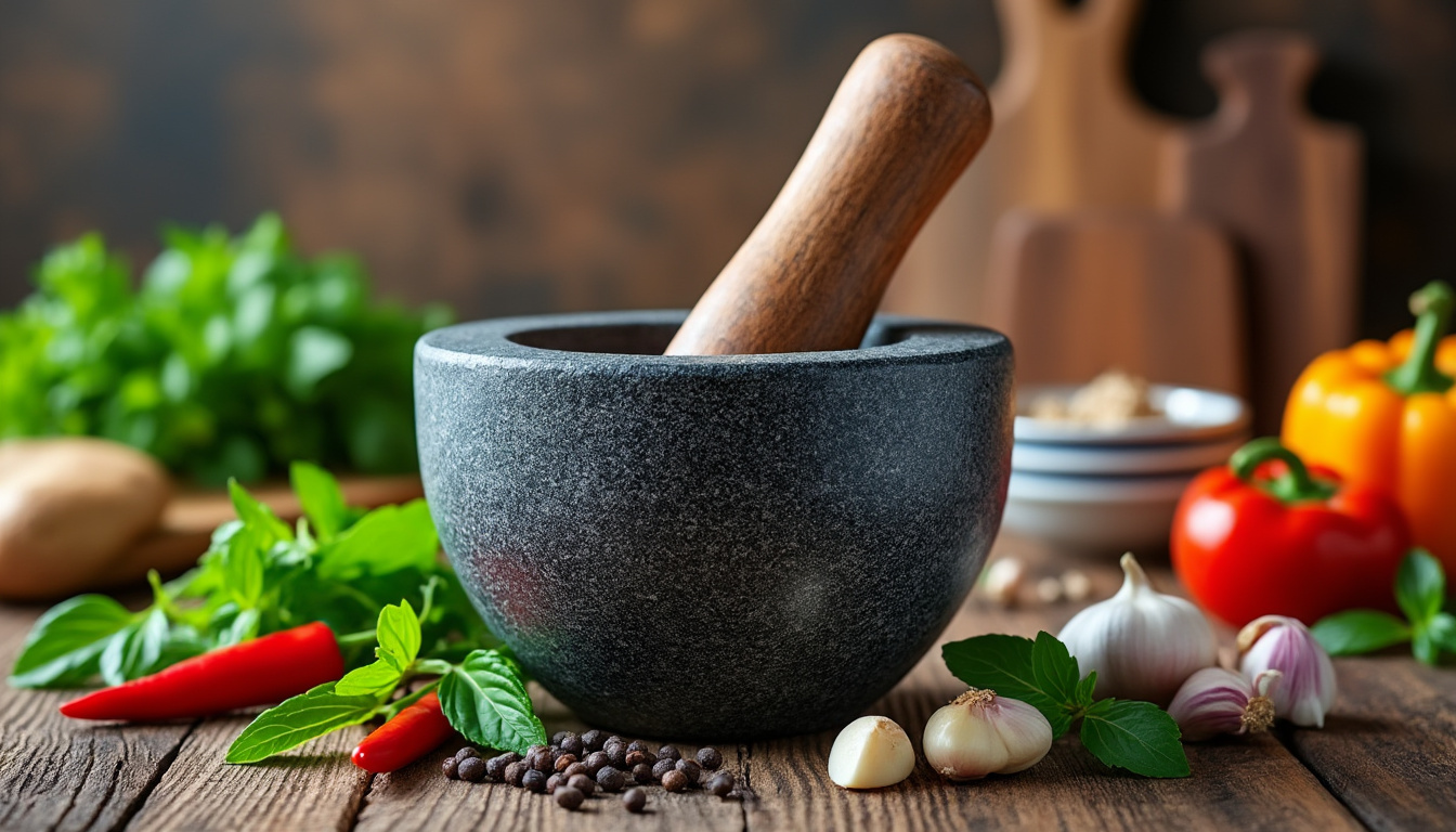 découvrez tout ce qu'il faut savoir sur le mortier de cuisine, ses usages, ses avantages et comment l'utiliser pour sublimer vos préparations culinaires.