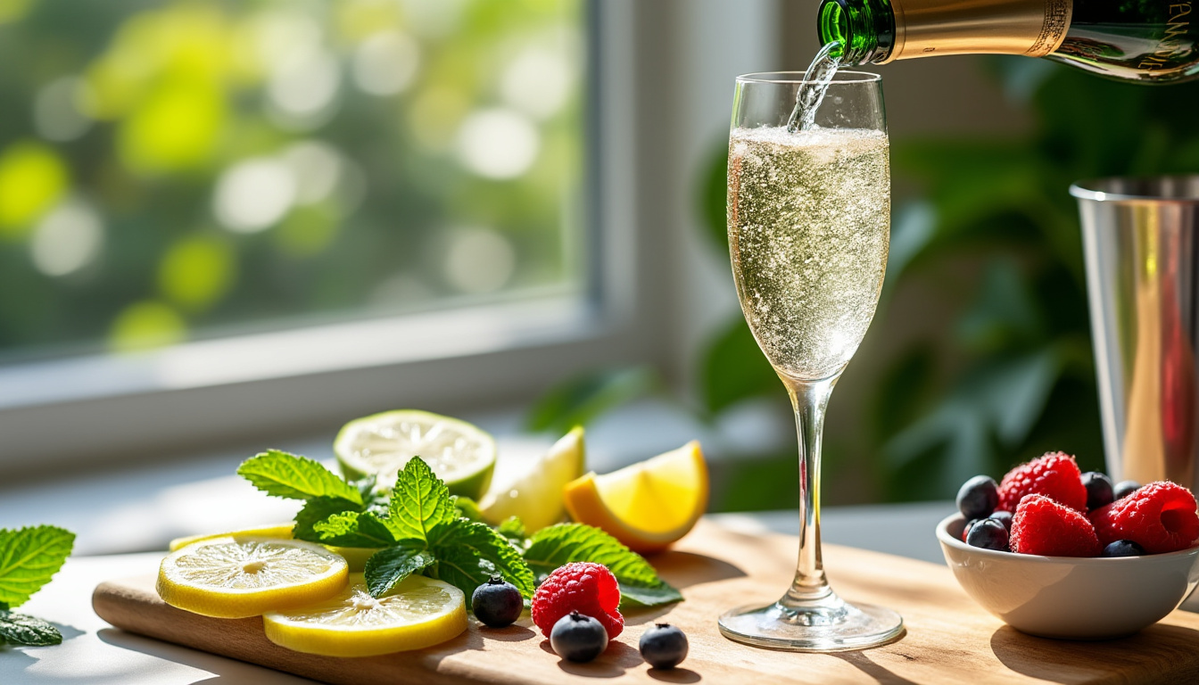 découvrez comment préparer facilement un cocktail prosecco rafraîchissant, parfait pour toutes vos occasions estivales et vos moments de convivialité.