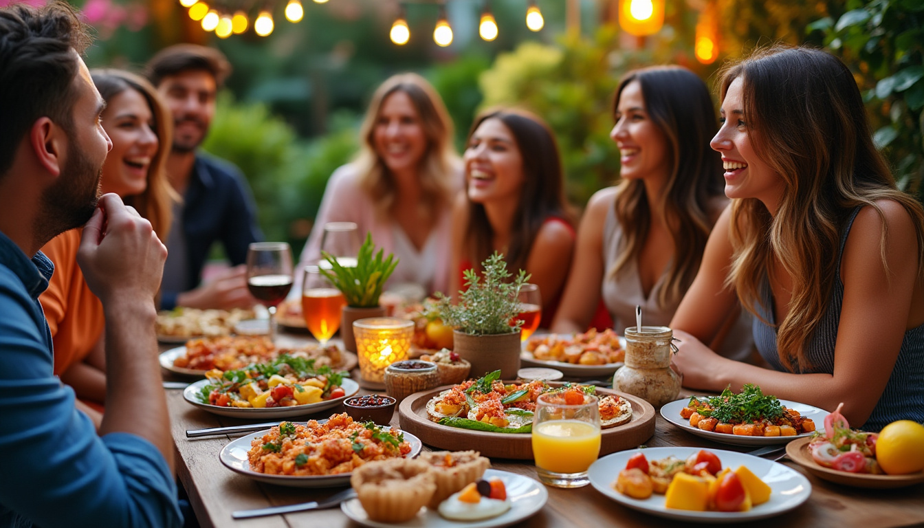 découvrez des idées originales de repas entre amis pour rendre vos soirées conviviales et inoubliables. recettes simples, délicieuses et parfaites pour partager des moments chaleureux.