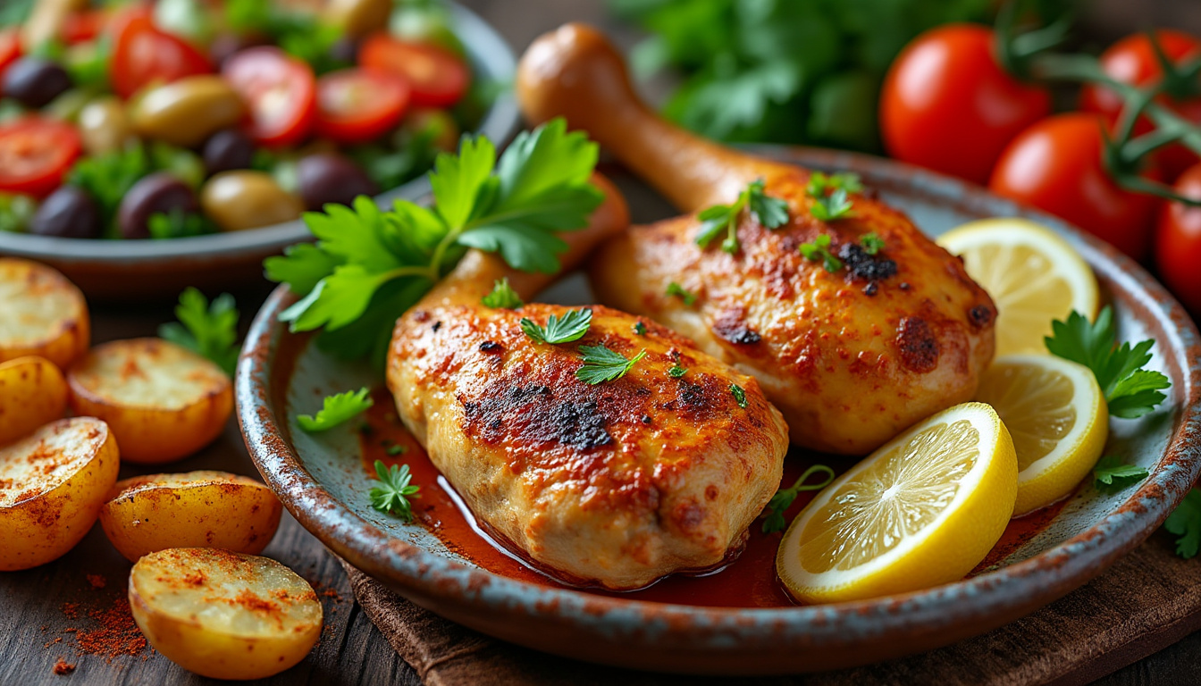 découvrez une recette facile et authentique du poulet à la portugaise, pleine de saveurs traditionnelles pour un repas savoureux et convivial.