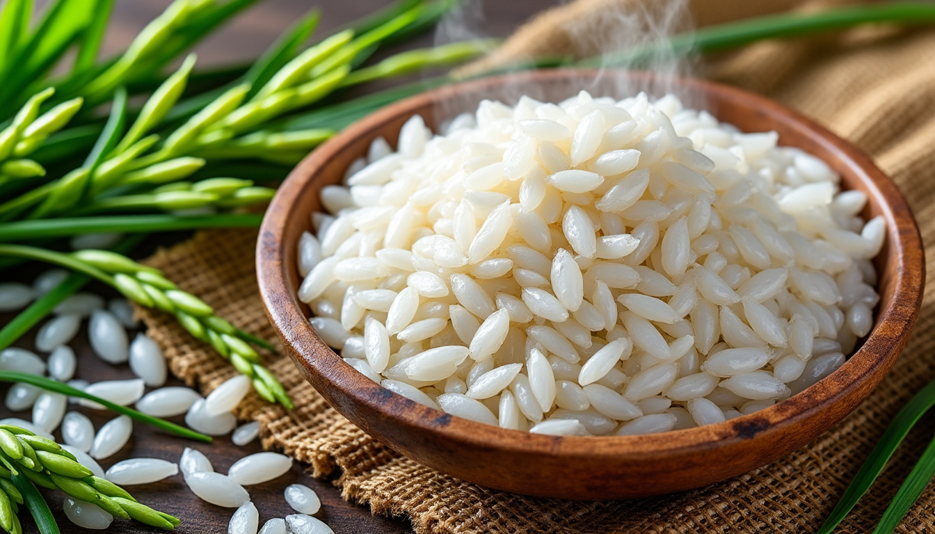 découvrez tout sur le riz rond : ses caractéristiques uniques, ses diverses utilisations culinaires et ses bienfaits pour la santé.